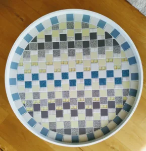 Beistelltisch mit Mosaik | ø38cm