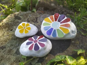 Regenbogemmosaik von Carmen Albrecht