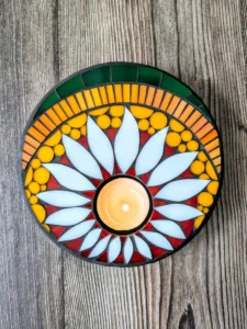 Teelicht Mosaik