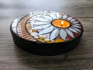 Mosaikteelich von Carmen Albrecht
